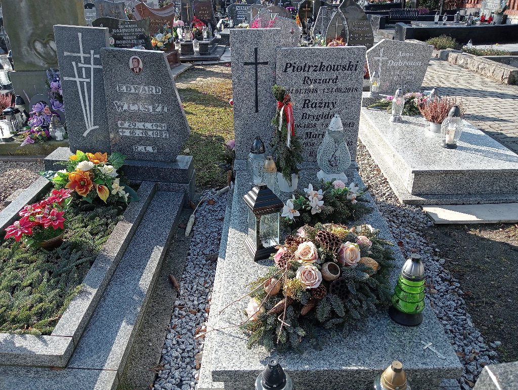 Grób Brygida Raźny
