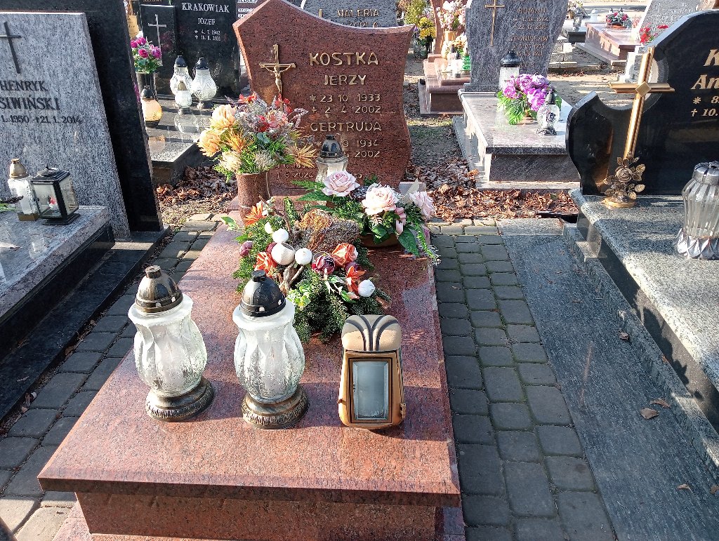 Grób Jerzy Kostka