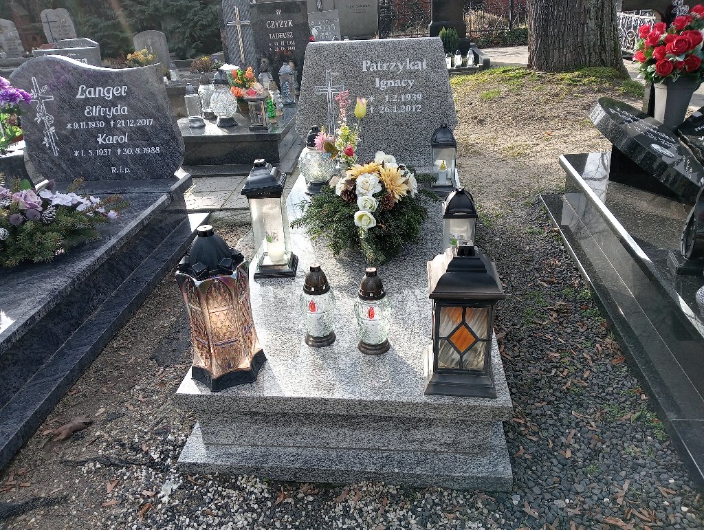 Grób Ignacy Patrzykat